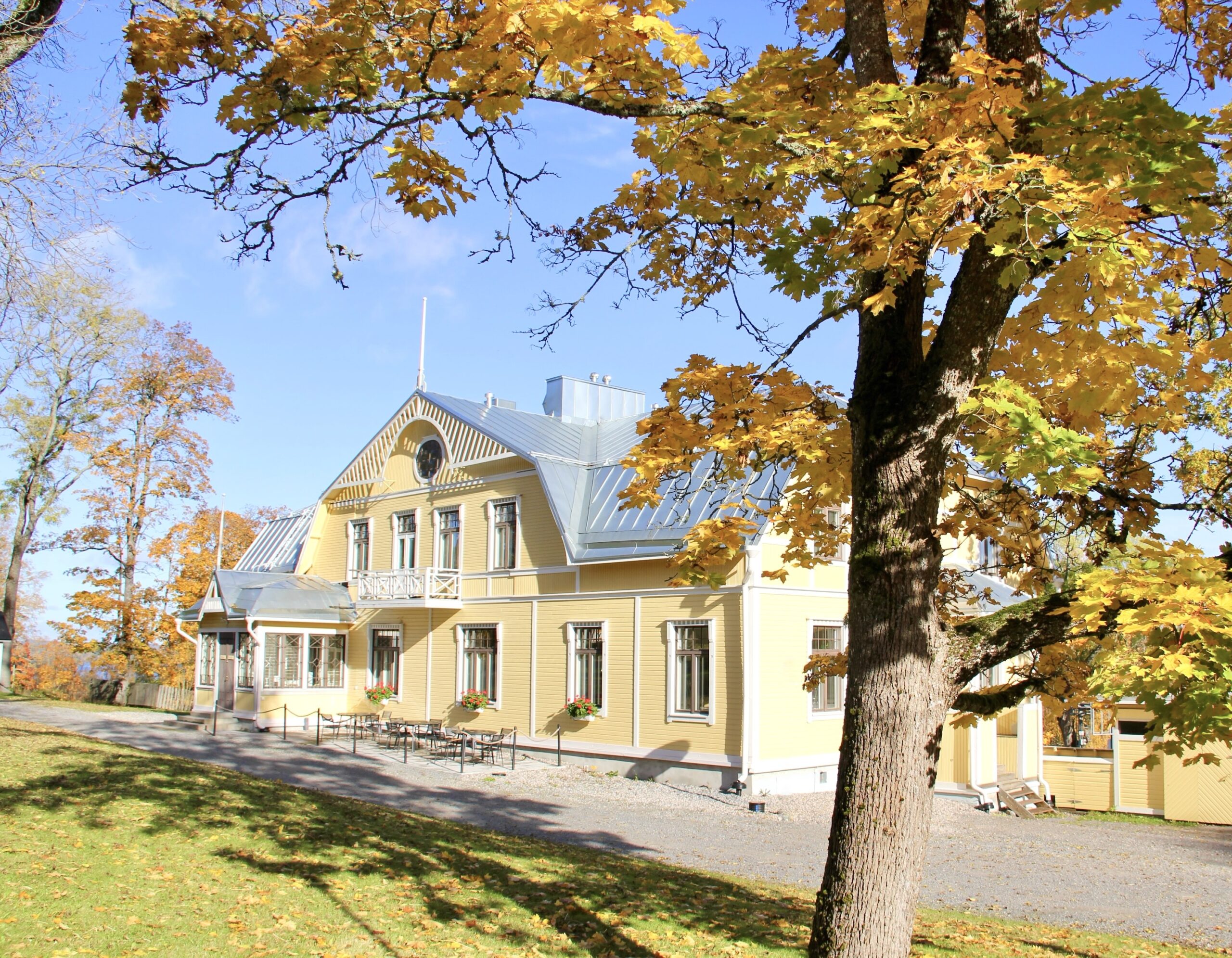 Kartanoravintola syksy